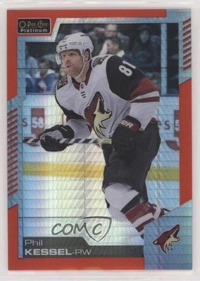 2020-21 O-Pee-Chee Platinum Red Prism 67/199 Phil Kessel #76 sq1