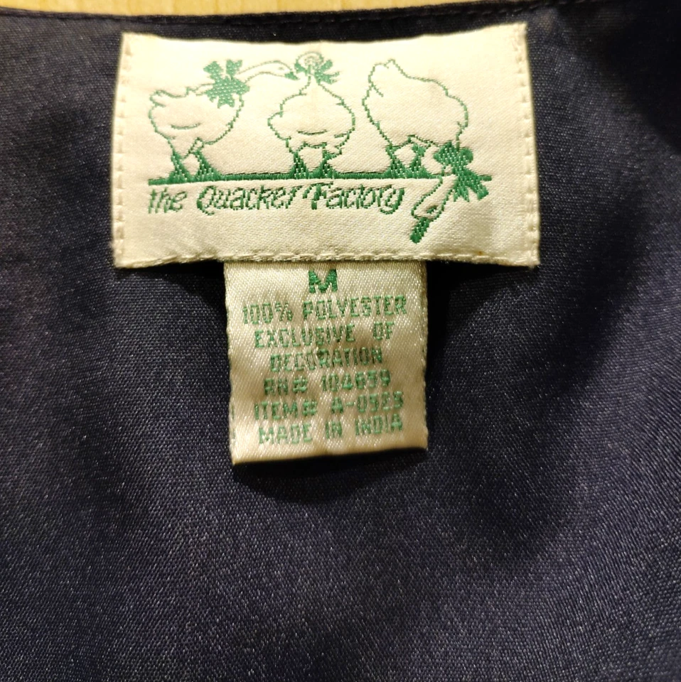 Quacker Factory Sequined Patriotic Vest Womens Medium USA American Flag July 4th - Image 3 of 4