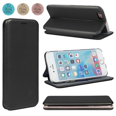 Für iPhone 11 X 8 7 Plus SLIM Luxus Leder Rückseite Ultra Dünn Weich Etui Abdeckung