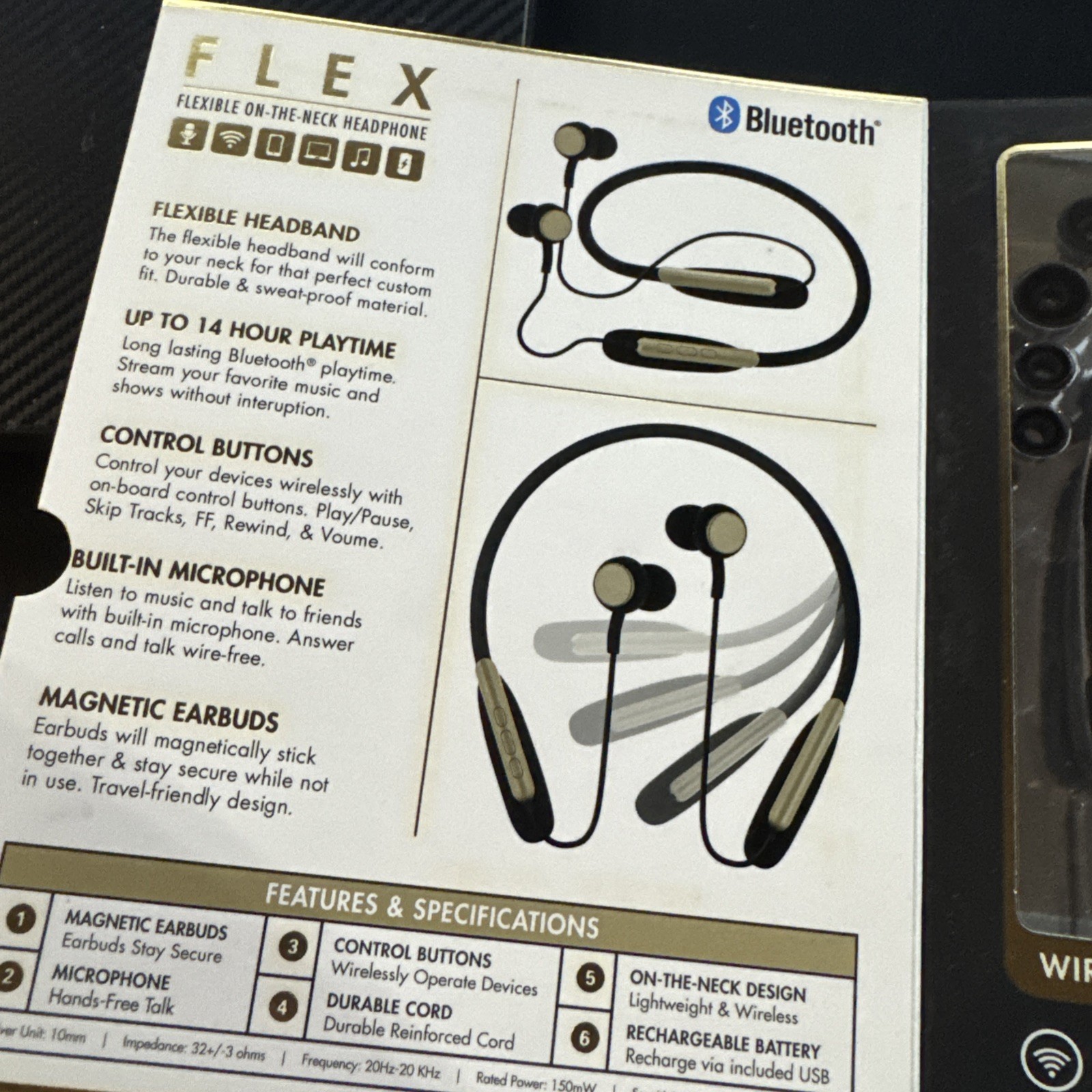 Sentar Y Box Sentry BT940 GOLD-Flex Neckband Bluetooth Brand New | eBay