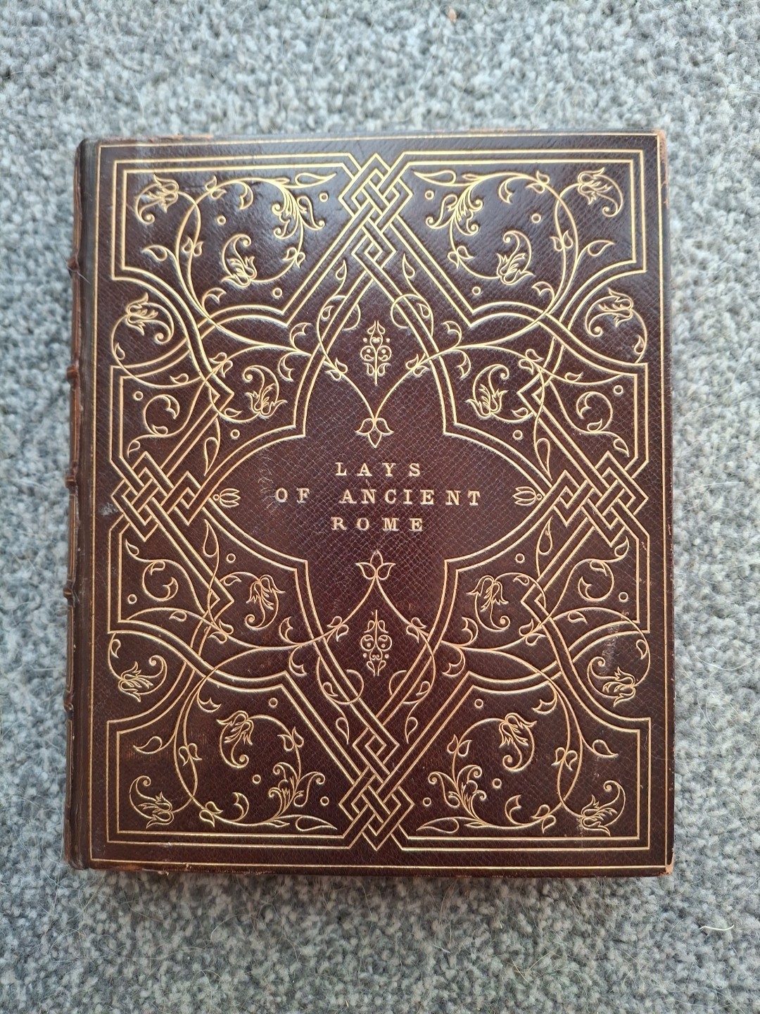 The Lays Of Ancient Rome Macauley 1863 - Vgc