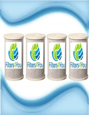 4- EcoPure Universal Fit Carbon Whole Home Water Filters Fits Most Major EPW4C