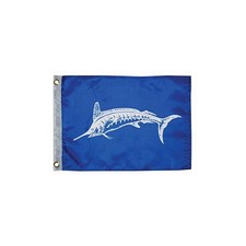 Taylor Made 12" X 18" White Marlin Flag