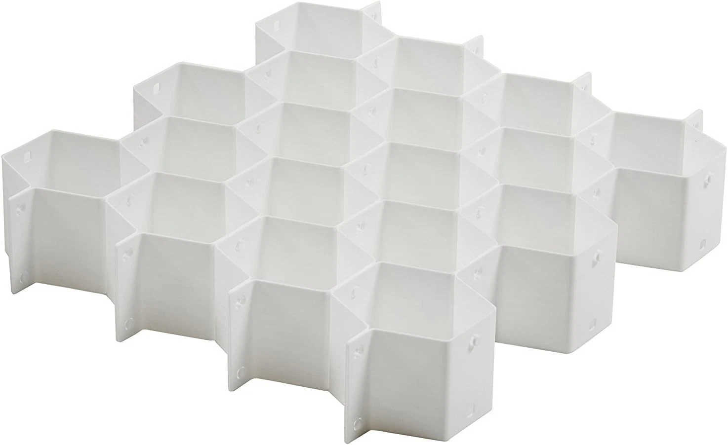 Whitmor 8-piece Honeycomb Drawer Organizer