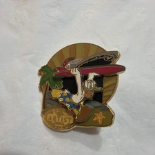 DCL Cruise Line Artist Choice 2006 Donald Carrying Surfboard Disney Pin