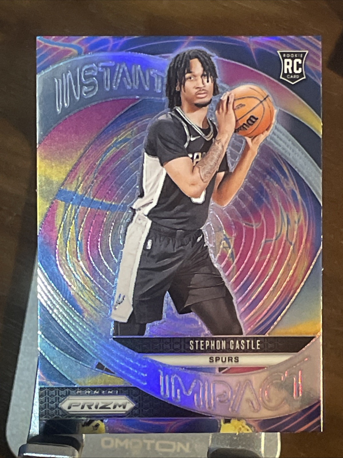 2024-25 Panini Prizm - Instant Impact Stephon Castle #4 Silver Prizm (RC)