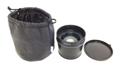 Sony 74mm x1.7 Tele Conversion Lens for VCL-DH1774, Caps & Original Black Bag