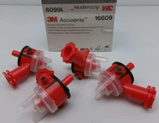 3M ACCUSPRAY 16609 ATOMIZING HEAD REFILL KIT 2.0mm - 4-PACK #587B