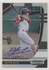 2020 Panini Prizm Draft Picks Silver Prizm Auto Colten Keith #PDP132 Auto e1h