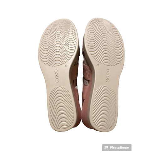 Damen Ecco Form Keilabsatz Plateau Komfort Sandale in Rose Poussiere EU 40 US 9,5 - Bild 10 von 11