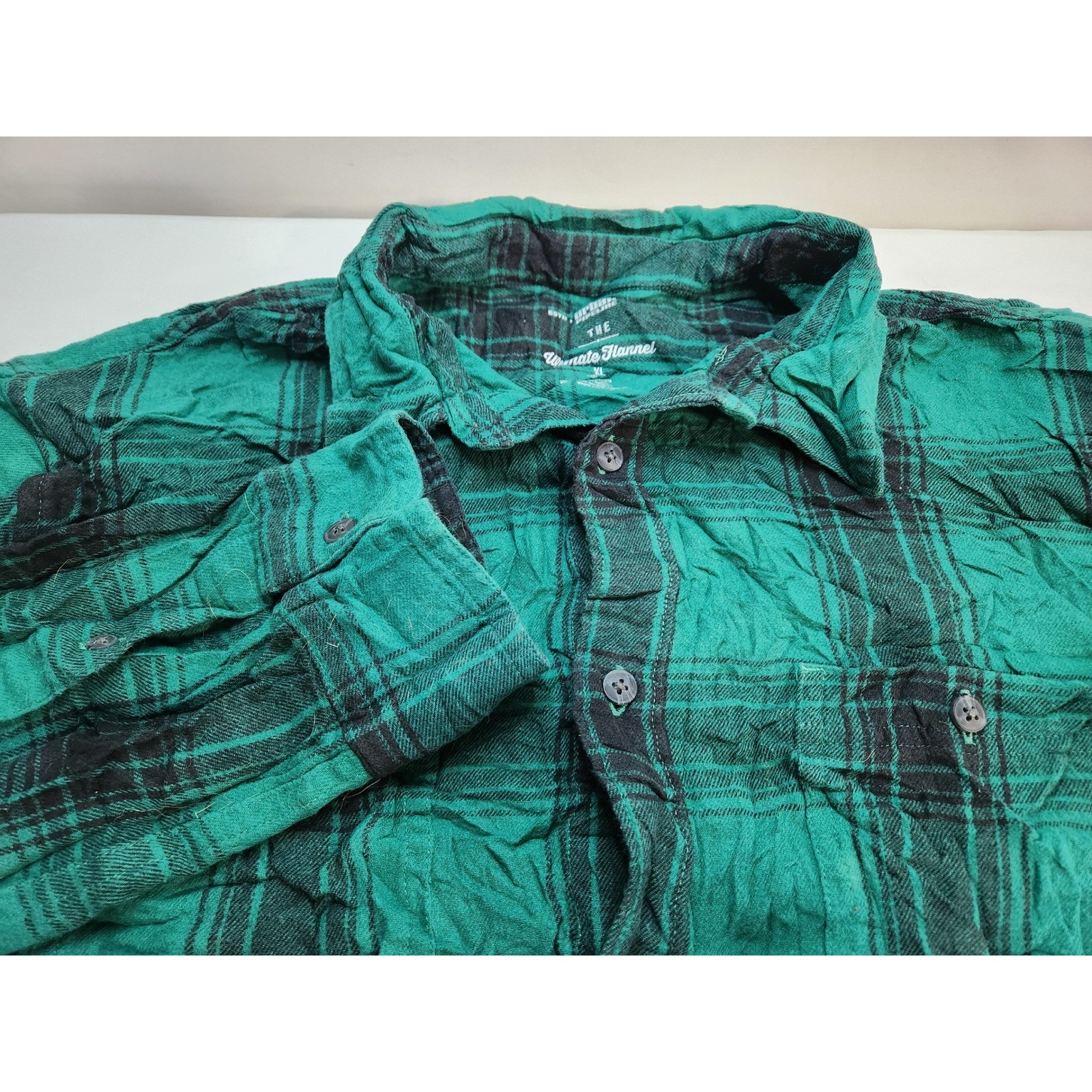 URBAN PIPELINE The Ultimate Flannel Mens XL Plaid Long Sleeve Button Up Shirt