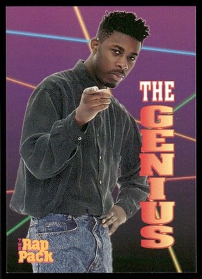 Rap Pack The Genius (RZA) 1991 Premier Cards #38