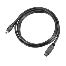 IEEE 1394 1.8M Adapter Cable, 4 Pin for Male to 9 Pin Male 800Mbps