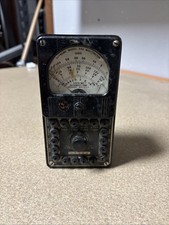 Vintage Electronics Testing Supreme 542 Multimeter Ham Radio Bakelite Ohms D2