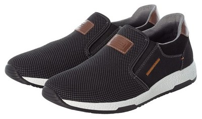 RIEKER Slip-On Sneaker , Slipper, Freizeitschuh , Gr. 41 , schwarz