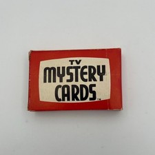Vintage TV Mystery Cards Trivia Game