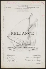 [ Sall Mountain Asbestos Mfg. Co. for Reliance brand Composition Roofing]