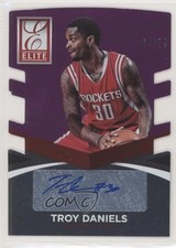 2014 Donruss Elite Status Signatures Purple Die-Cut 64/74 Troy Daniels Auto 0c6