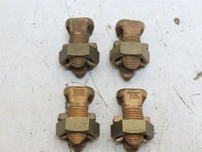 Lot of 4 BURNDY KS29 DB Copper Split Bolt Connector Servit 1STR-250 T8-250 R250