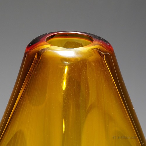 Large Incalmo Murano Art Glass Vase by V. Nason & C. ca. 1990s - Picture 5 of 8