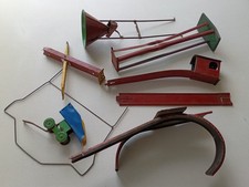 ANTIQUE TIN TOY WOLVERINE SANDY ANDY PARTS PLUS EXTRAS