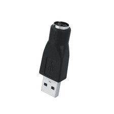 USB Male To PS/2 MD6 Adapter Connector For Keyboard Mouse Converter Pc Compu SET