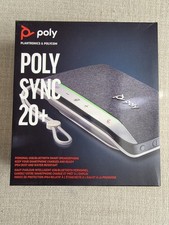 Poly Sync 20+ Plus USB Personal Smart Bluetooth Speakerphone, Cable - Work/Teams