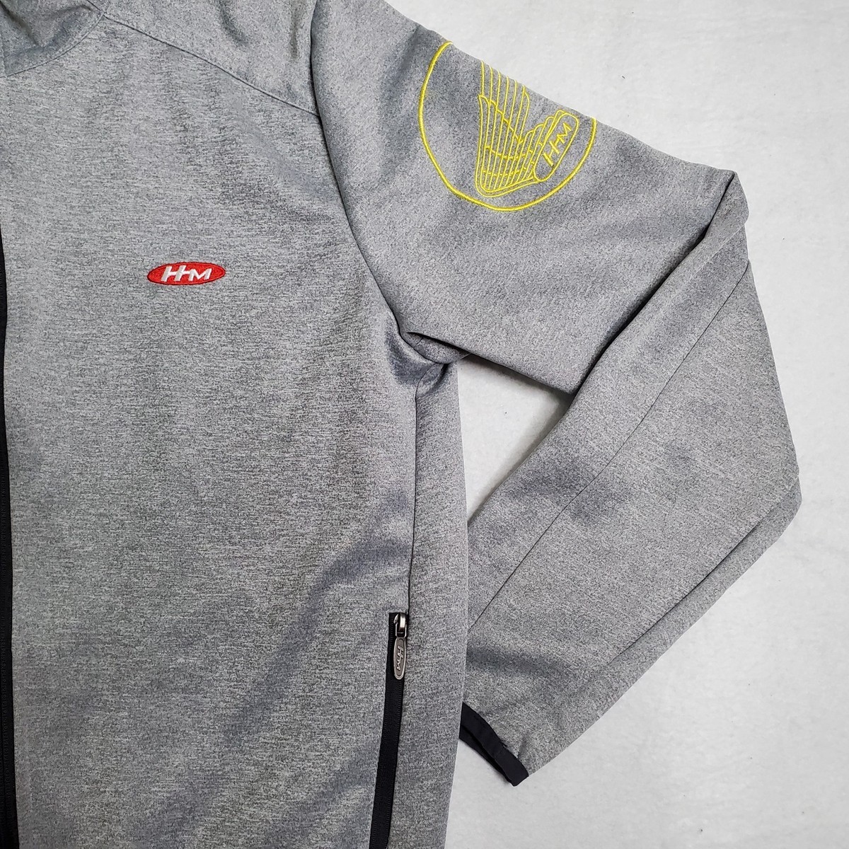 Vintage Culture Mens Honda Motor Tokyo Full Zip Jacket Gray Size