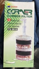 48  1 CASE  Air Driven Bio Corner Filter Sponge Fish Tank Aquarium 40 Gallon