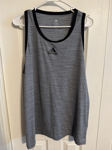 Adidas Men’s XL Tank Top Gray
