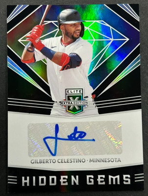 2020 Panini Elite Extra Edition - Gilberto Celestino #HG-GC Twins - AUTO
