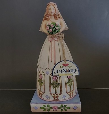 Jim Shore Bride Figurine  From This Day Forward 4007235. Heartwood Creek w/ Tag