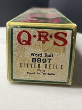QRS Piano Word Roll 8897 Silver Bells, MULTIPLE ROLLS