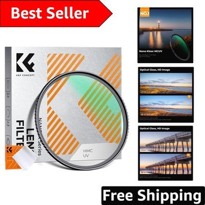 Multi-Coated 77mm Ultra Slim MCUV Filter - High Transmittance, Reduces Flare