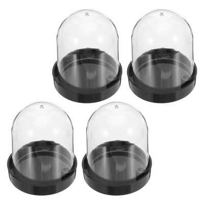 4 Pcs Micro Landscape Protection Cover Home Decor Cloche Holiday Terrarium