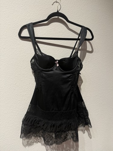 Victorias Secret Sexy Little Things Slip Lingerie Size 34B Romantic - Picture 2 of 8