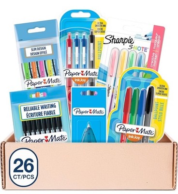 Paper Mate & Sharpie Stifte Set Schreibwaren Zubehör, perfekt für Schule & Büro 