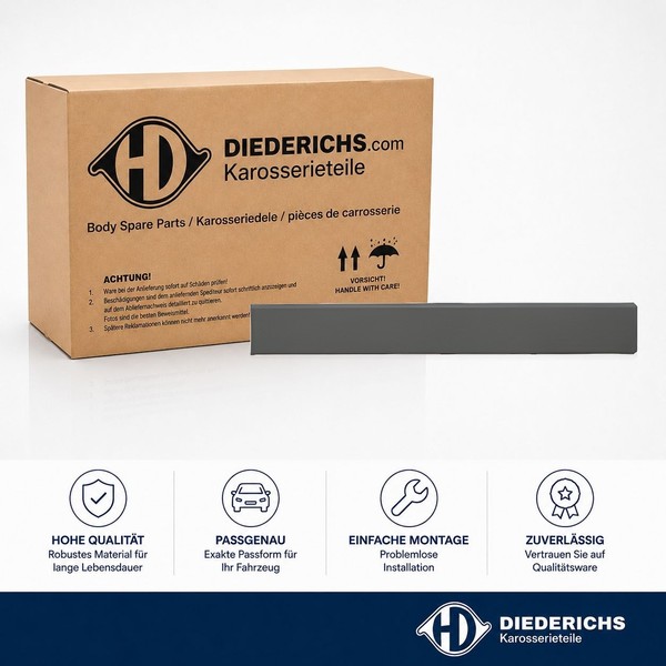 Zier Schutzleiste TÜR Hinten Rechts Diederichs 3484266 FÜR CitroËN-image