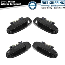 Door Handles Outside Exterior Front & Rear 4 Piece Set Kit for Corolla Prizm