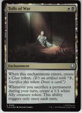 MTG Tolls of War Foil NM Avatar: The Last Airbender Magic 245