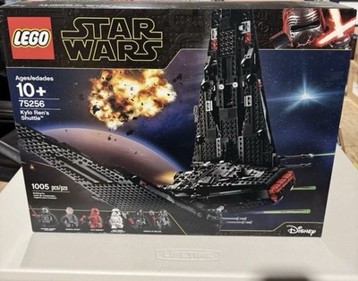 LEGO Star Wars Kylo Ren's Shuttle 75256 with Minifigures - Box & Manual Included
