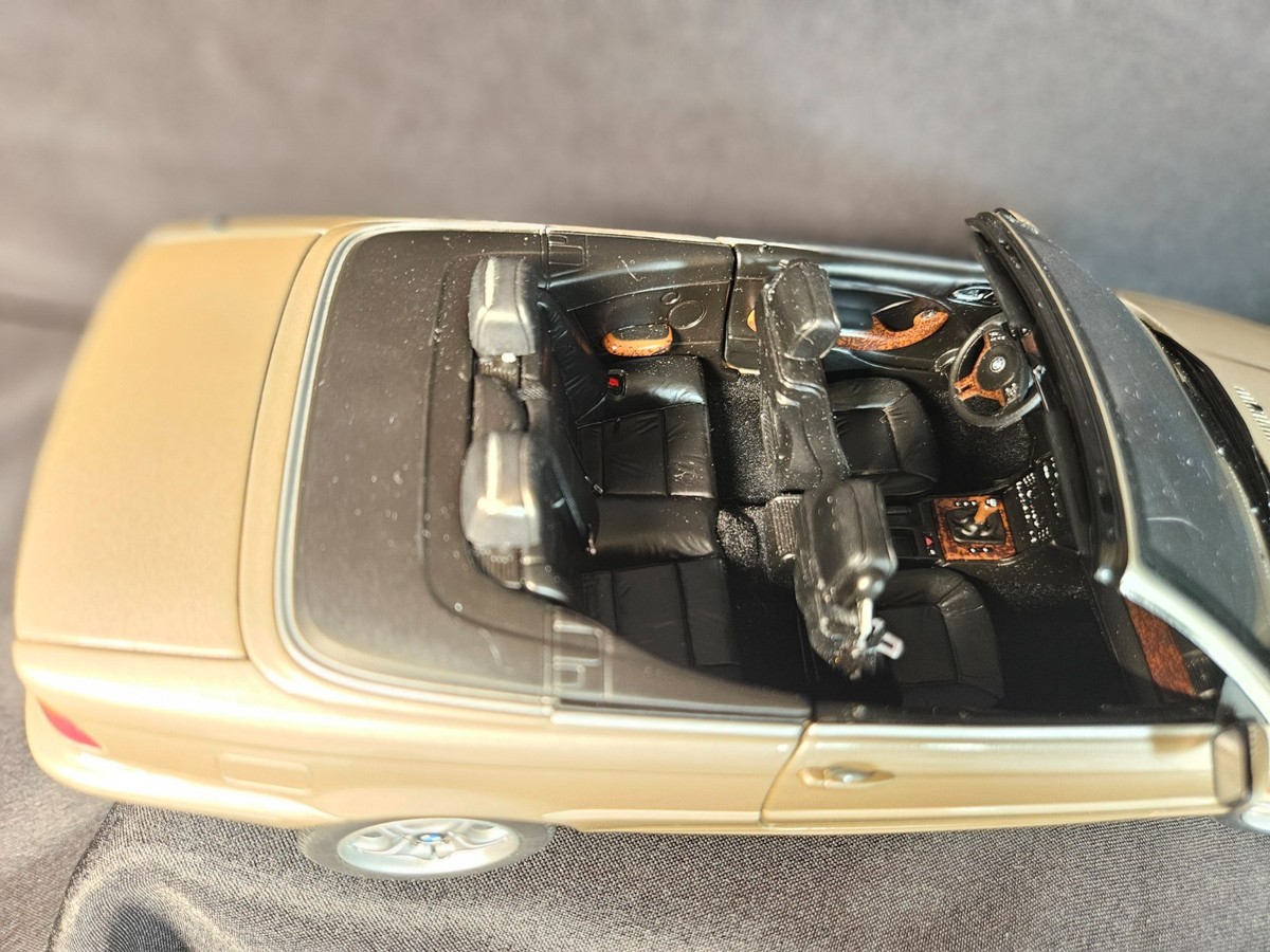 Kyosho BMW 3 Series Cabriolet Gold 1:18 Scale Inv. #5990 | eBay
