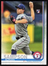 2019 Topps Update #US219 Adrian Sampson RC   - FREE SHIPPING