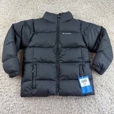 Columbia Puffect Jacket Youth Size XS Black Full Zip Up