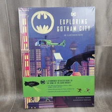 Exploring Gotham City: An Illustrated Guide Hardcover Edition Batman Sealed