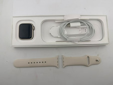 Apple Watch SE 2nd Generation 40mm GPS Aluminium Case - Starlight Strap 100% BH