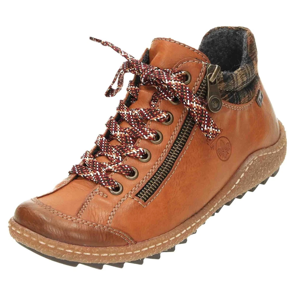 Ladies rieker top ankle boots