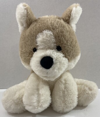Puppy Dog Tan Cream soft plush 12'' Spark Create Image