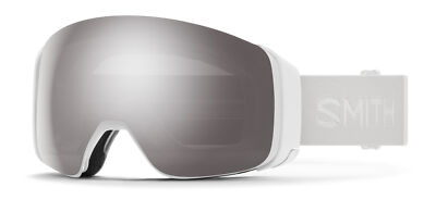 SMITH OPTICS MAG 4D Ski Snowboardbrille White ChromaPOP Platinum Mirror Sun NEU