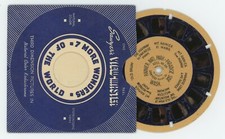 Rainier Nat'l Park Paradise Side Wash 1939 Blue Ring Circle View-Master Reel 108